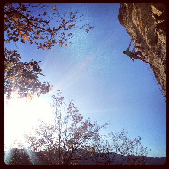 This is not Mozambique...(climbing with Ray Rice at Shell Pond Maine on the day I was supposed to be landing in Malawi)