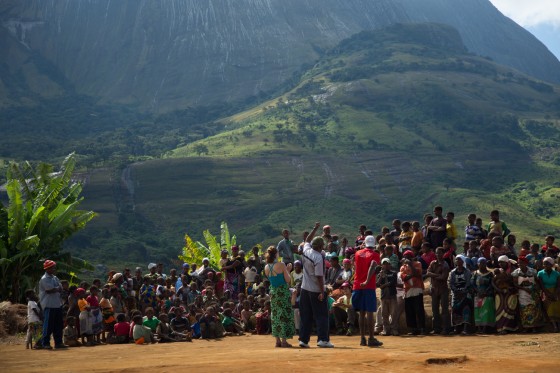 Carruca Community Celebration with the Lost Mountain Team in Zambezia Province, Mozambique (Photo By James Q Martin)