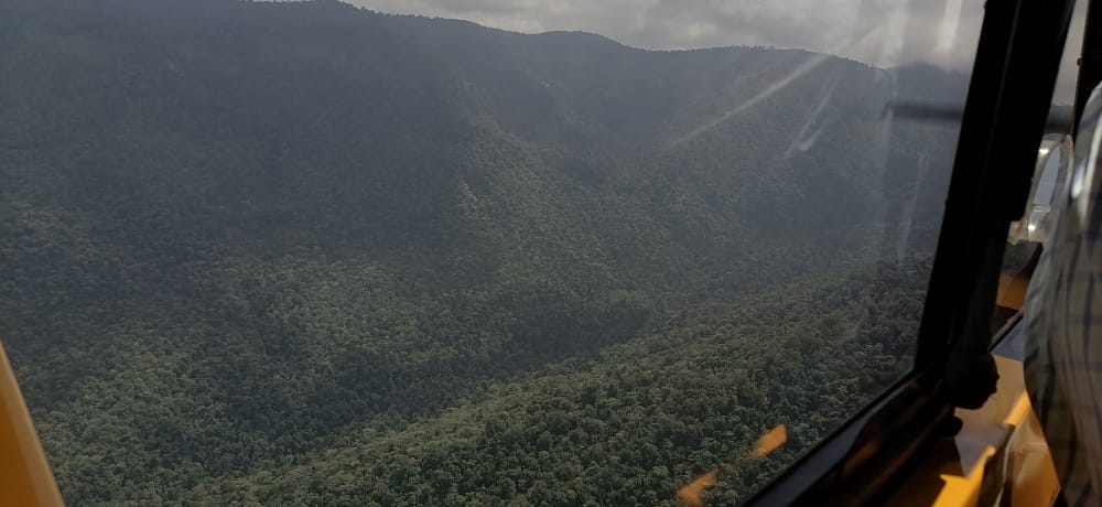 Featured image for “Up in the Air Over the Mathews Range”